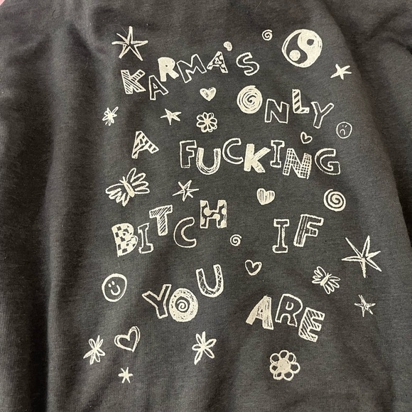 Karma Oversized Hoodie - Picture 2 of 5